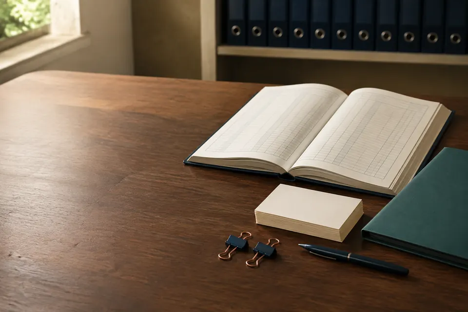 Organised bookkeeping records and reconciliations